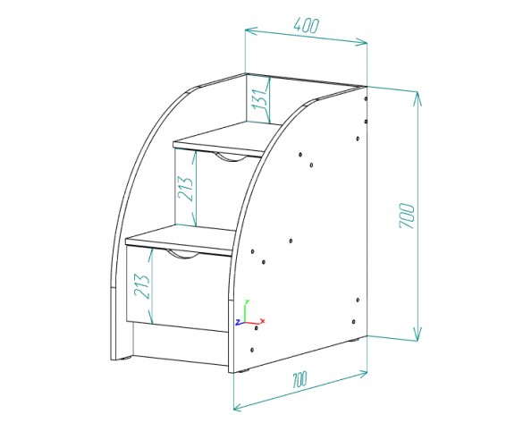 Кровать - чердак Фанки 9