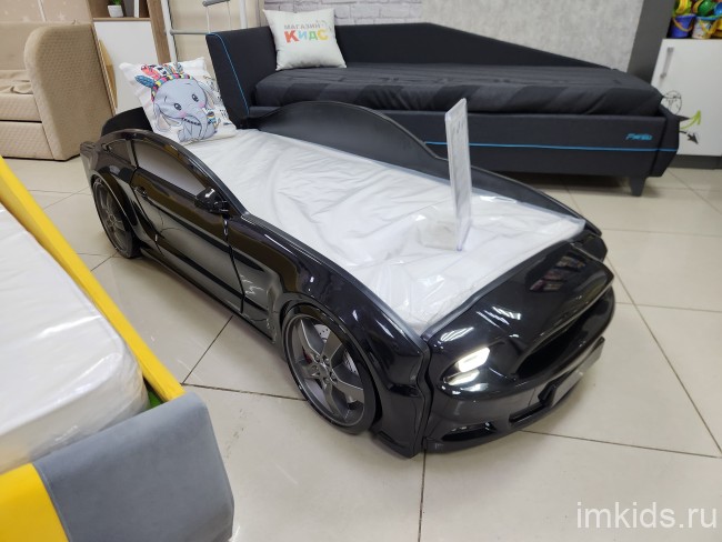 Кровать машина "Мустанг" 160х70