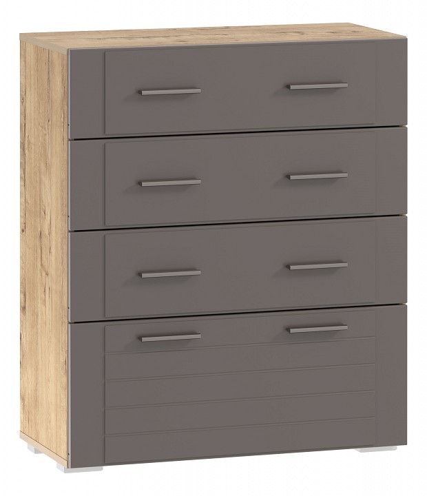 Комод Livorno НМ 040.46 (дуб бунратти софт графит  802x380x940)