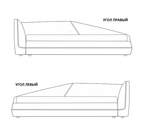 Кровать для подростка "Форсаж" 
