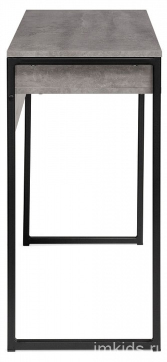 Стол письменный Лео Лофт (бетон, черный   850x390x750)