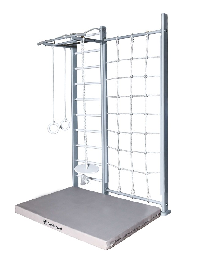 ДСК PERFETTO SPORT "Scala in legno con rete" grigio PS-124