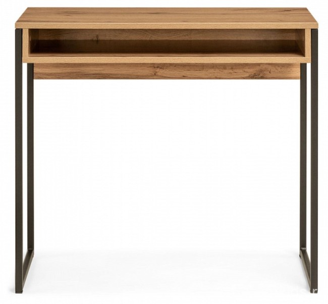 Стол письменный Лео Лофт (дуб вотан, черный   850x390x750)