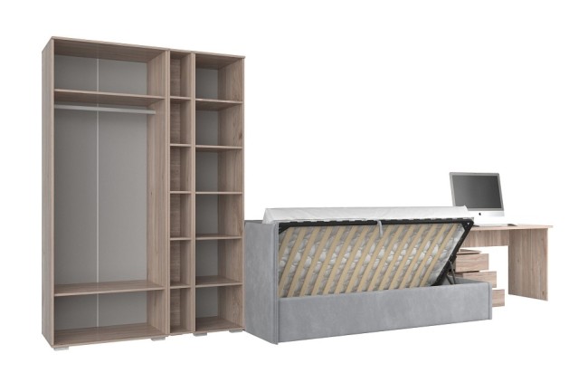 Гарнитур для детской Лайк К48 (дуб мария графит, дуб мария графит )