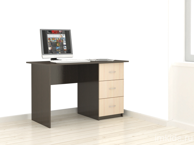 Стол письменный Сити-1, венге