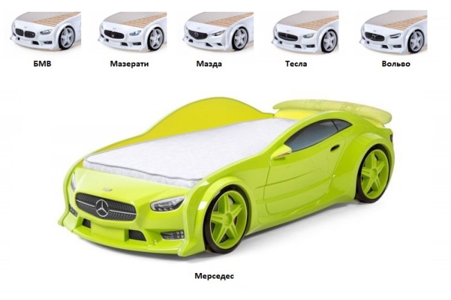 Кровать-машина Futuka Kids EVO (под матрас 160х80)