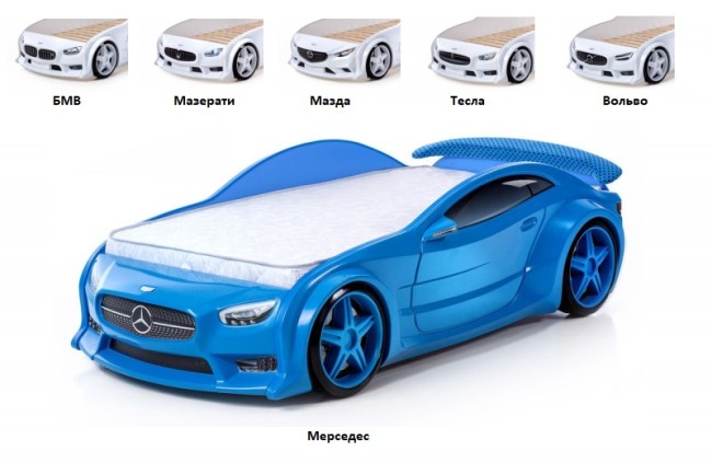 Кровать-машина Futuka Kids EVO (под матрас 160х80)