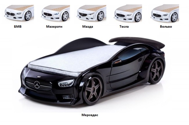 Кровать-машина Futuka Kids EVO (под матрас 160х80)