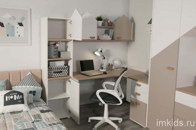 ГРЕТА Стол письменный с угловым модулем