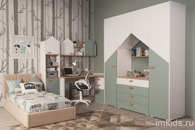 ГРЕТА Стол письменный с угловым модулем