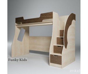 Кровать-чердак Фанки Кидс 23