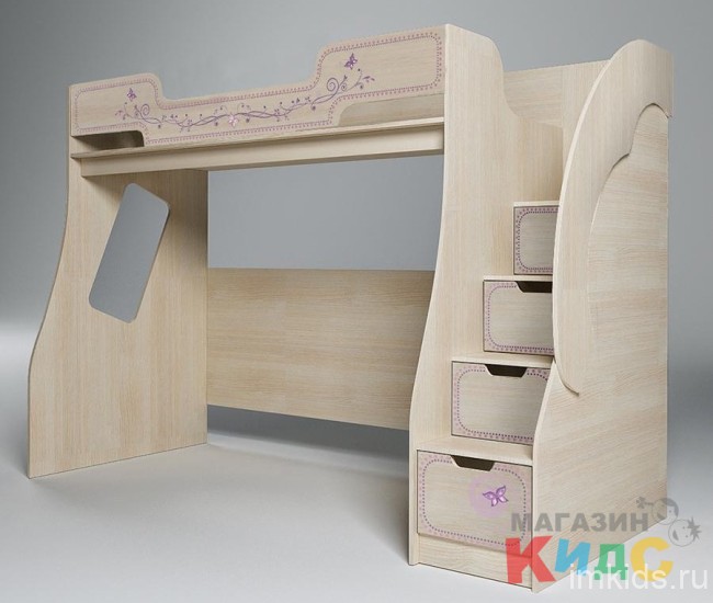 Кровать-чердак Фанки Кидс 23