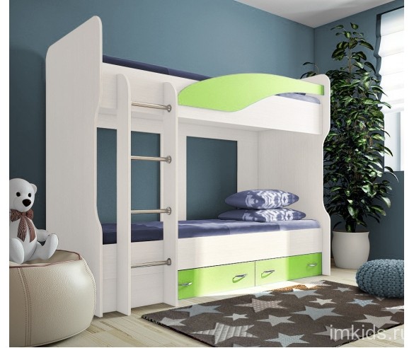 Двухъярусная кровать "Фанки Соло 4"