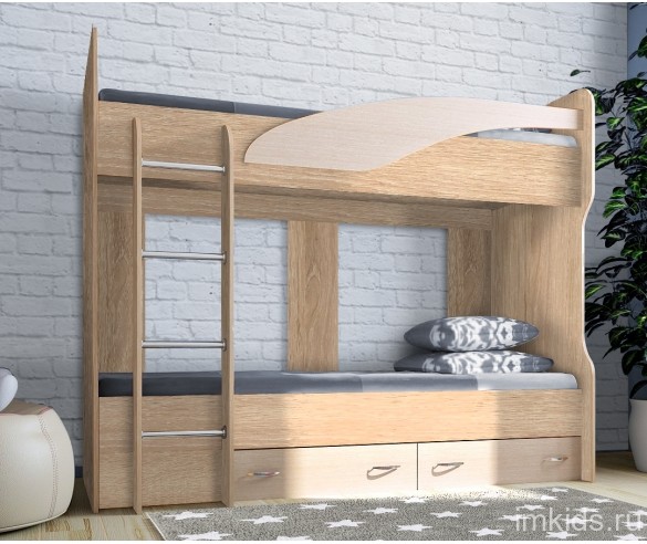 Двухъярусная кровать "Фанки Соло 4"