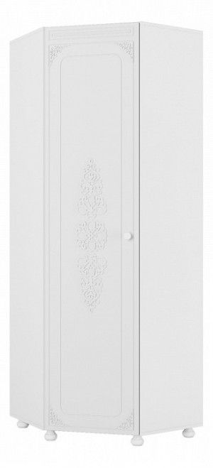 Шкаф платяной Ассоль АС-52К (белое дерево белое дерево  767x767x2160)