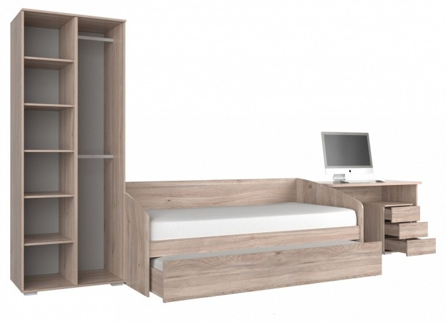 Набор для детской Лайк КД6 (дуб мария галька, дуб мария  )