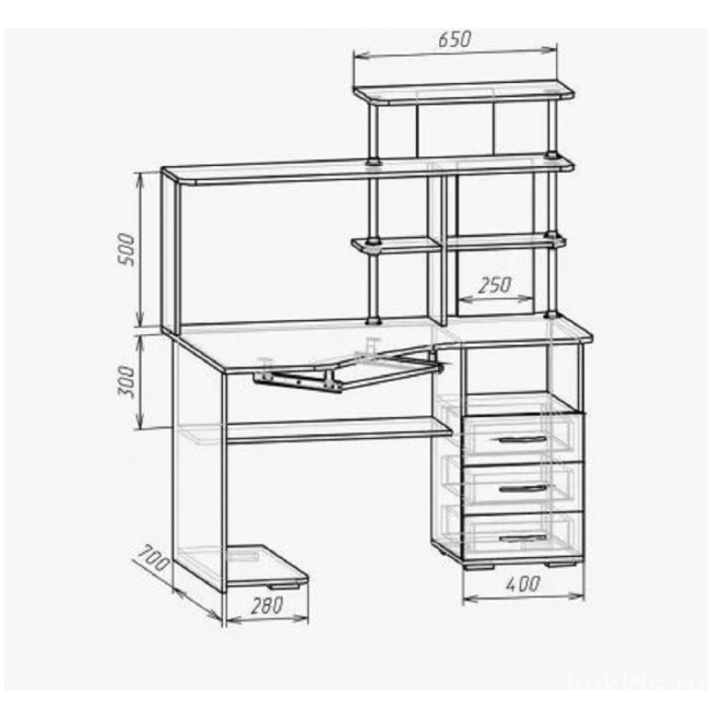 Стол компьютерный Форест