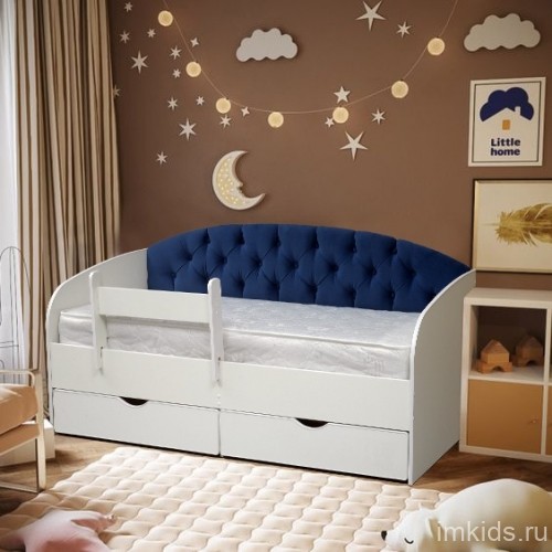 Кровать с мягкой спинкой "Софа"