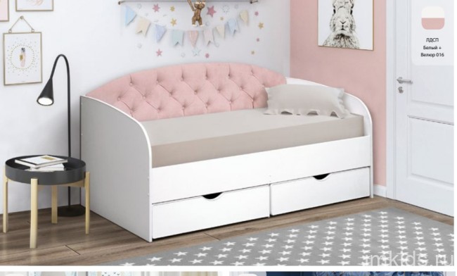 Кровать с мягкой спинкой "Софа"