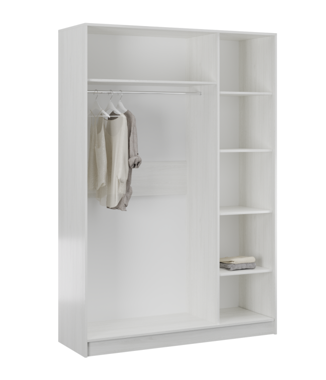 Шкаф 3-х створчатый Мадлен (Дуб бомонд какао)