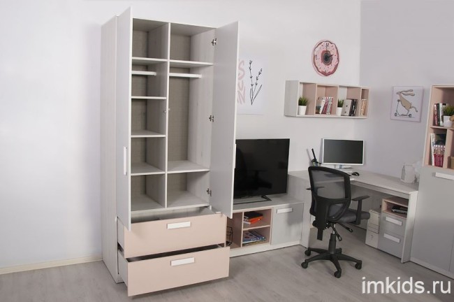 Комплект мебели серии "Румика Пинк"