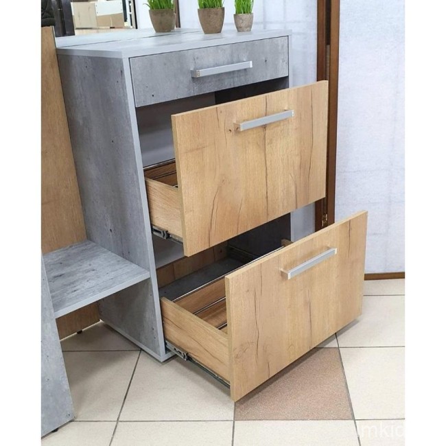 Вешалка Кензо, крафт/бетон Вешалка Кензо, крафт/бетон