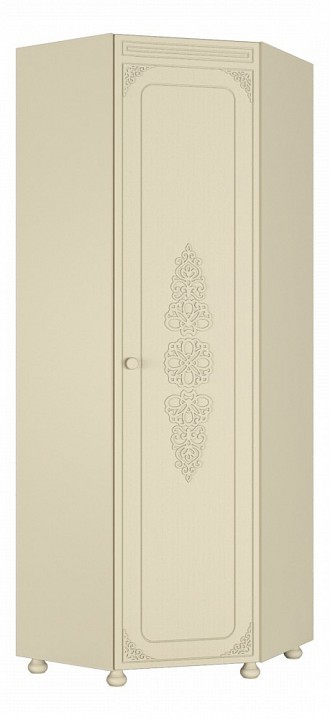 Шкаф платяной Ассоль плюс АС-52К (ваниль ваниль  767x767x2160)