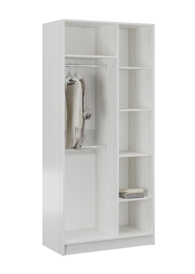 Шкаф 2-х створчатый Мадлен (Дуб бомонд какао)