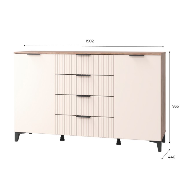 Комод длинный Тоскана