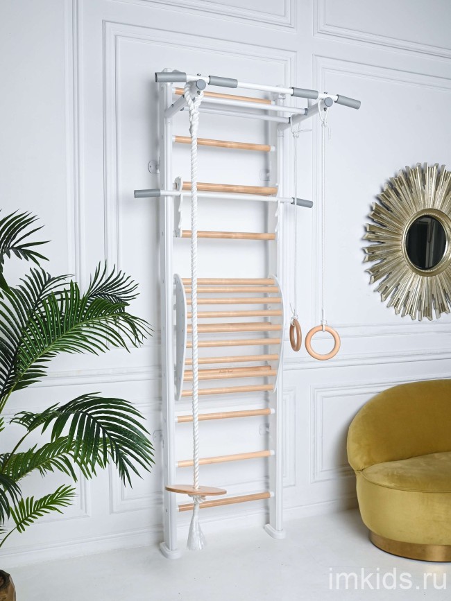 ДСК PERFETTO SPORT "Scala in legno 1" bianco-naturale PS-115