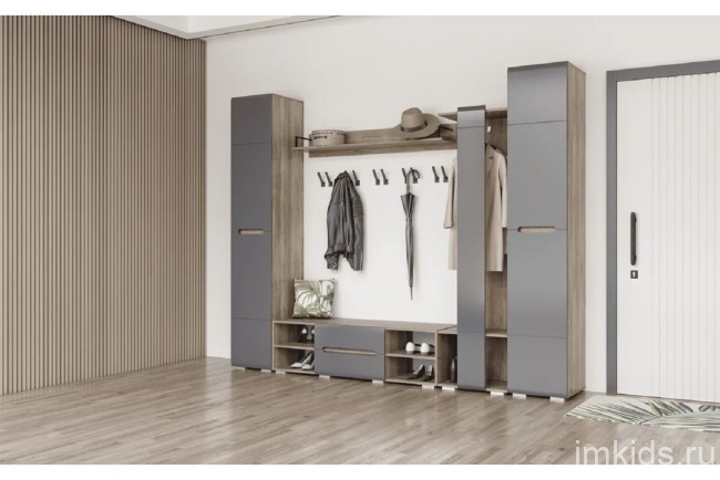 Вешалка Наоми ВШ-02, графит Вешалка Наоми ВШ-02, графит