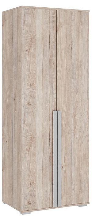 Шкаф платяной Лайк 04.01 (дуб мария галька, дуб мария  800x550x2100)