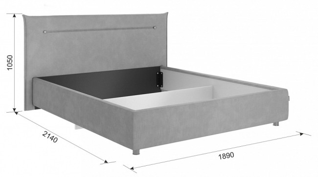 Гарнитур для спальни Лайк КС109 (дуб мария дуб мария, какао капучино )