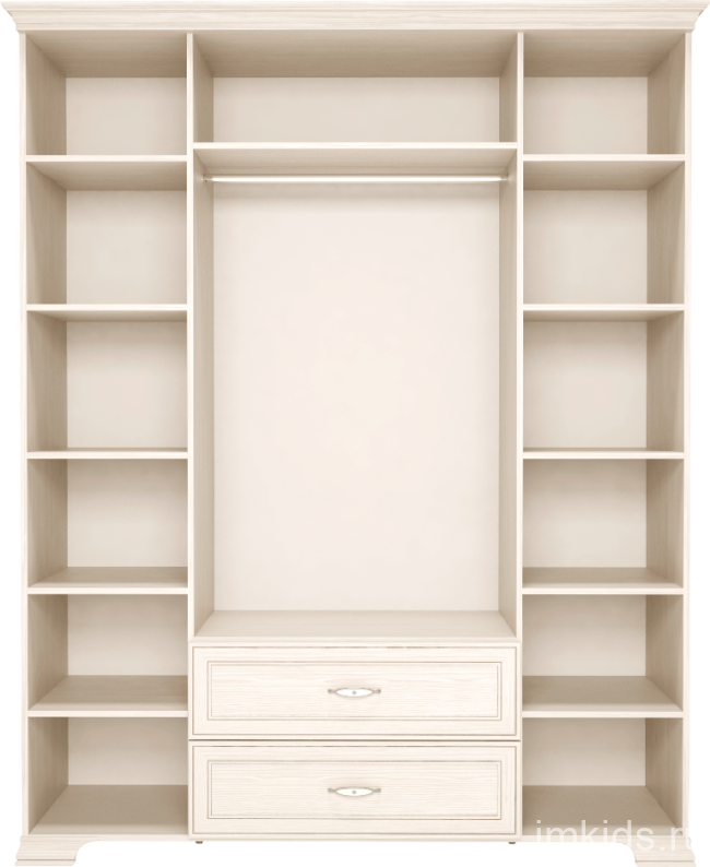 Шкаф для одежды 4-х дверный с ящиками Венеция 02