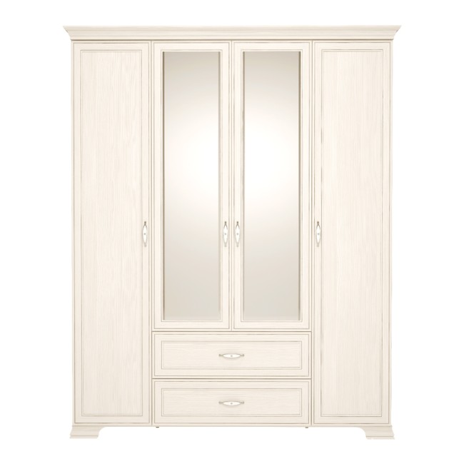 Шкаф для одежды 4-х дверный с ящиками Венеция 02