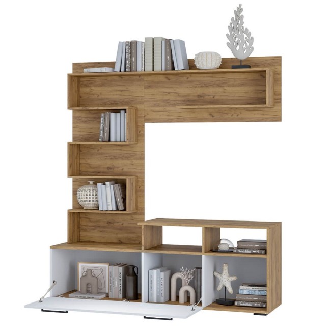 Стенка в гостиную Евро, крафт