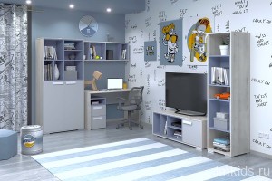 Детская комната "Румика скай" комплект 2