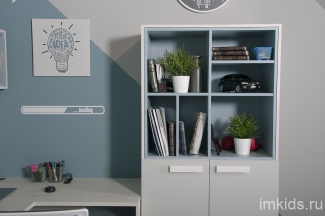 Детская комната "Румика скай" комплект 2