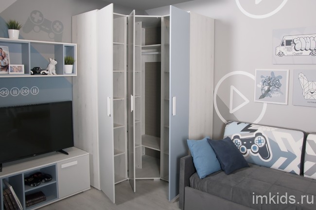 Детская комната "Румика скай" комплект 2