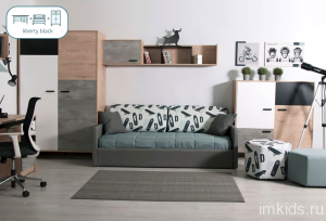 Комплект мебели серии "Liberty Black"