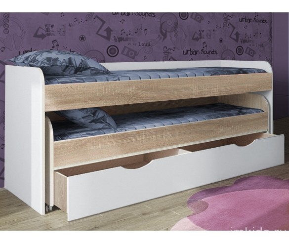 Двухярусная выкатная кровать Фанки 8