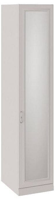 Шкаф для белья Сабрина с опорой СМ-307.07.211-01 (кашемир зеркальный, кашемир  449x457x2171)