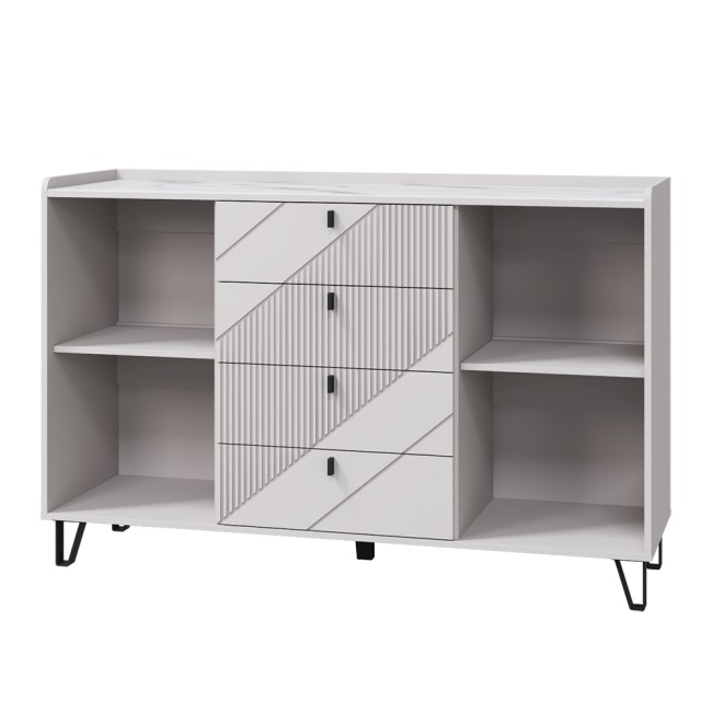 Комод с полками и ящиками Кашемир