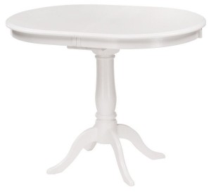 Стол обеденный Moena (белый Butter White   1000, 1290x1000x760)