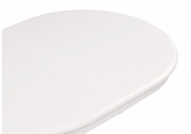 Стол обеденный Moena (белый Butter White   1000, 1290x1000x760)