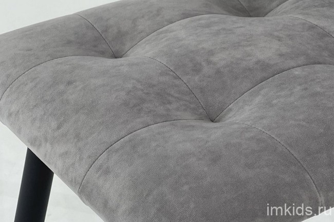 Стул Турин 2 (черный  пепельный 460x580x950)