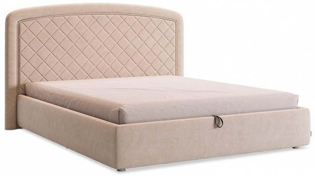 Кровать двуспальная Сильва 2 (  кремовый 2110x1860x1170)