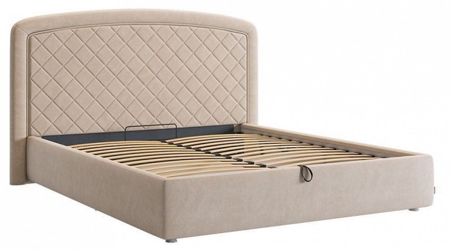 Кровать двуспальная Сильва 2 (  кремовый 2110x1860x1170)