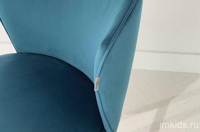 Стул Ричард (черный  зеленый 530x575x865)