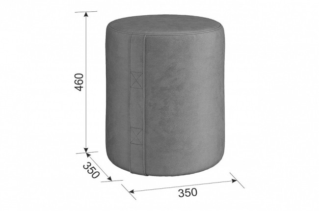 Пуф Рони 2 (  мята 350x455)